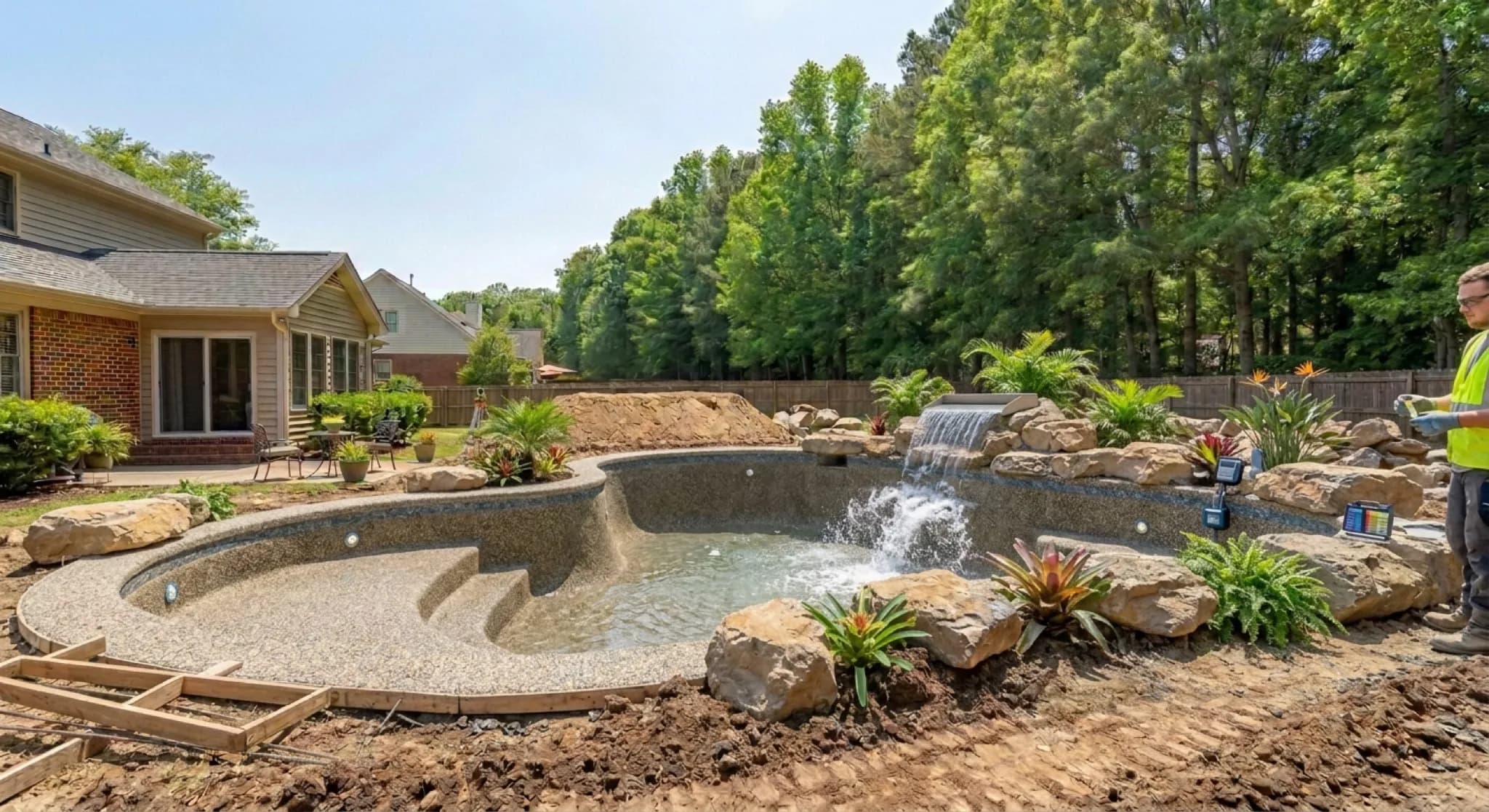 Tile, Coping & Stones