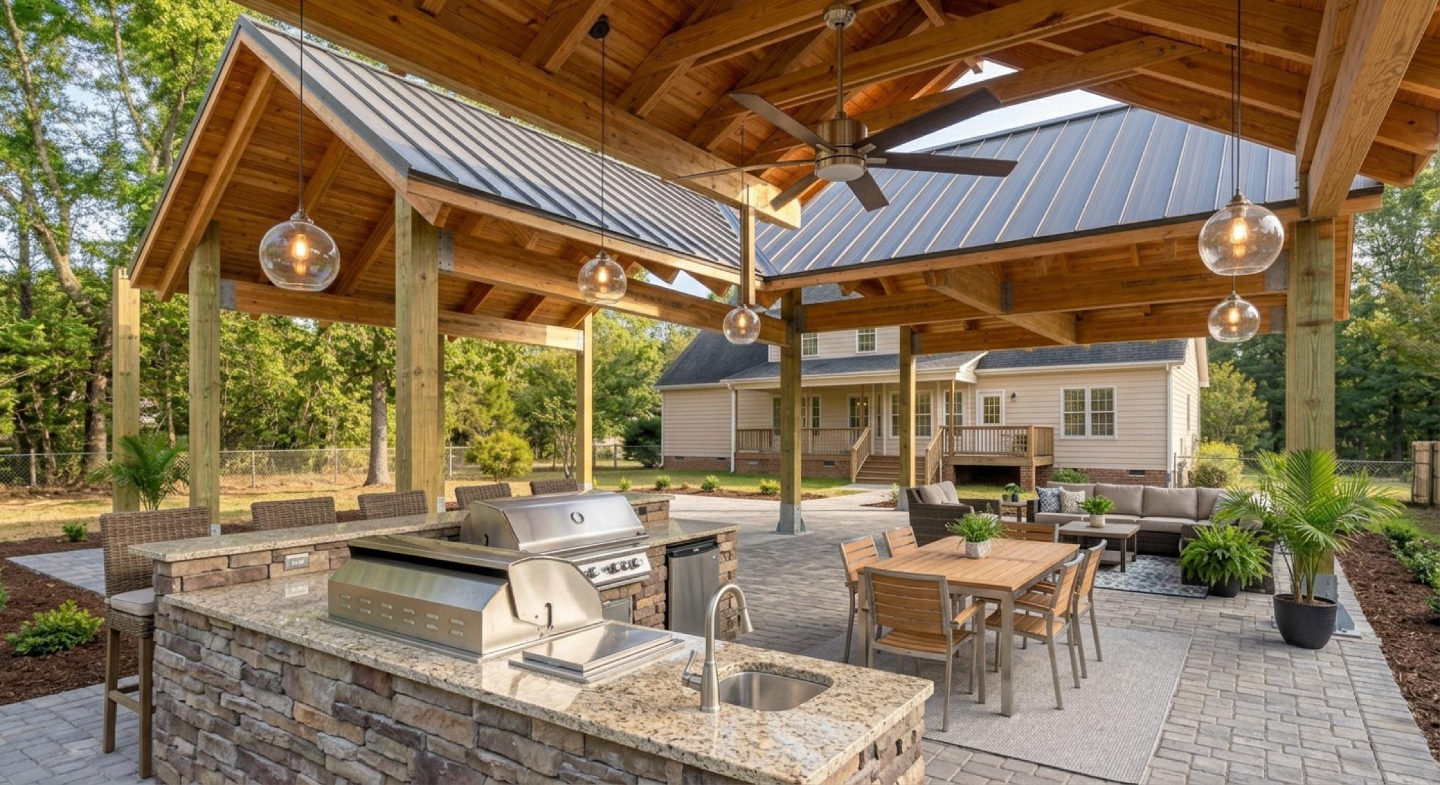 The Lakewood Pavilion feature