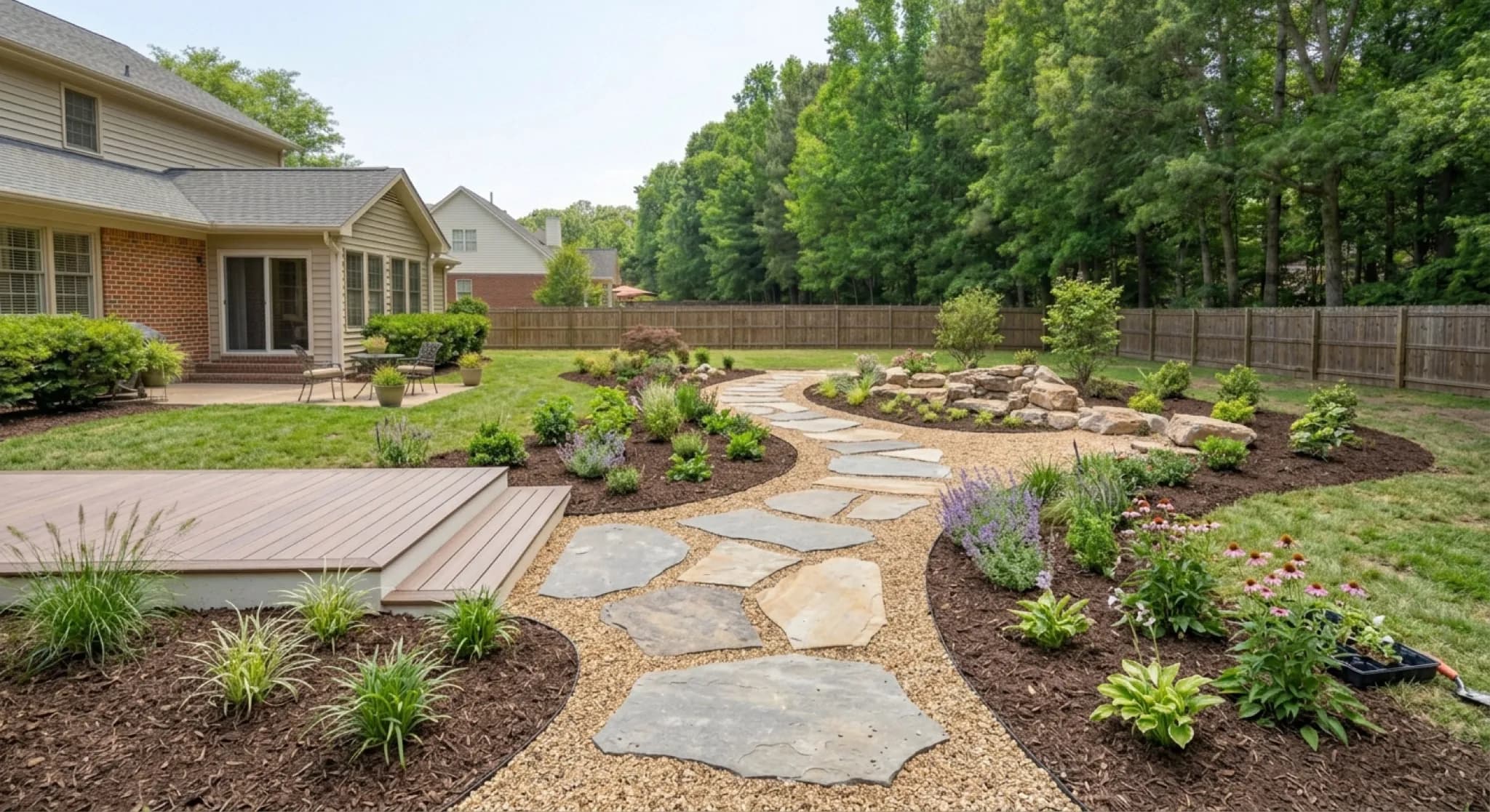 Stepping Stones & Path