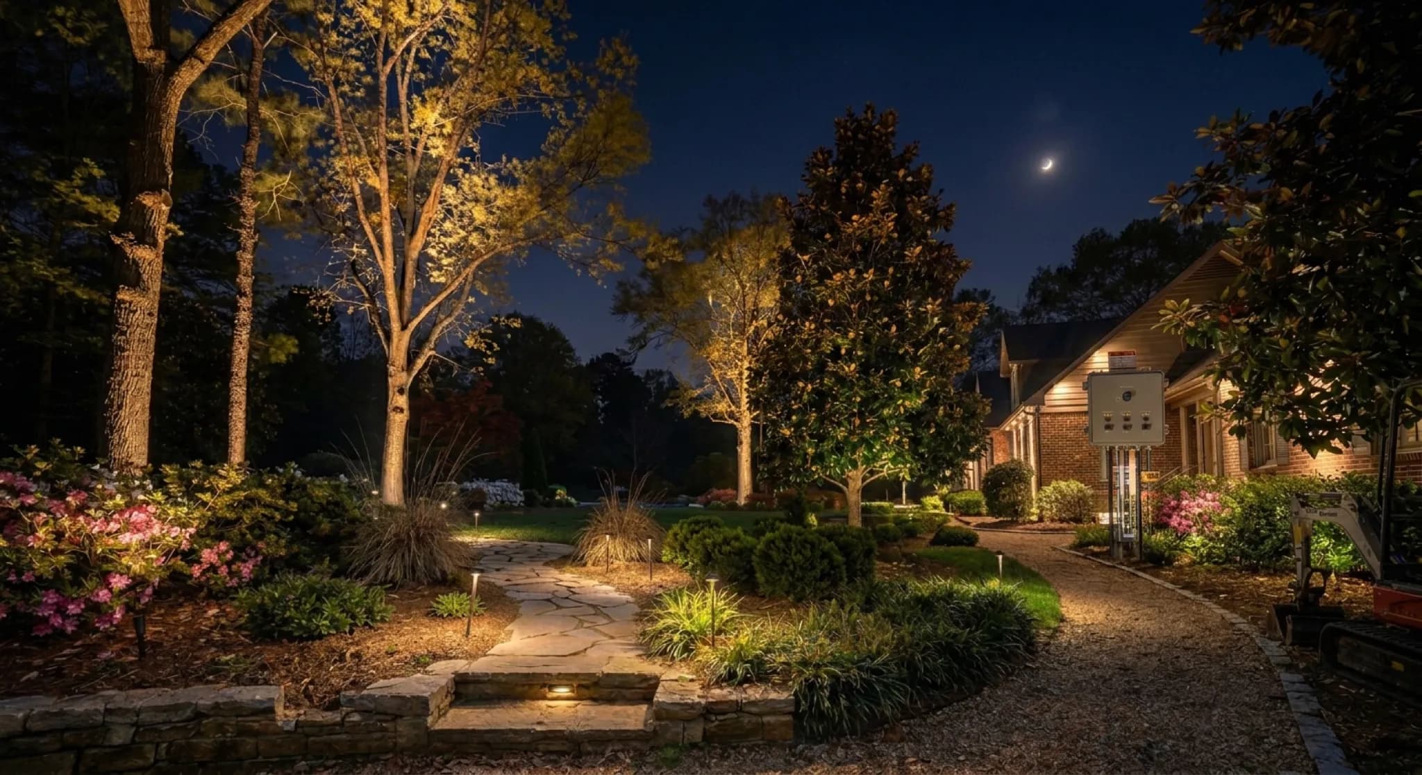 The Preston Kitchen — luxury outdoor kitchen with pizza oven