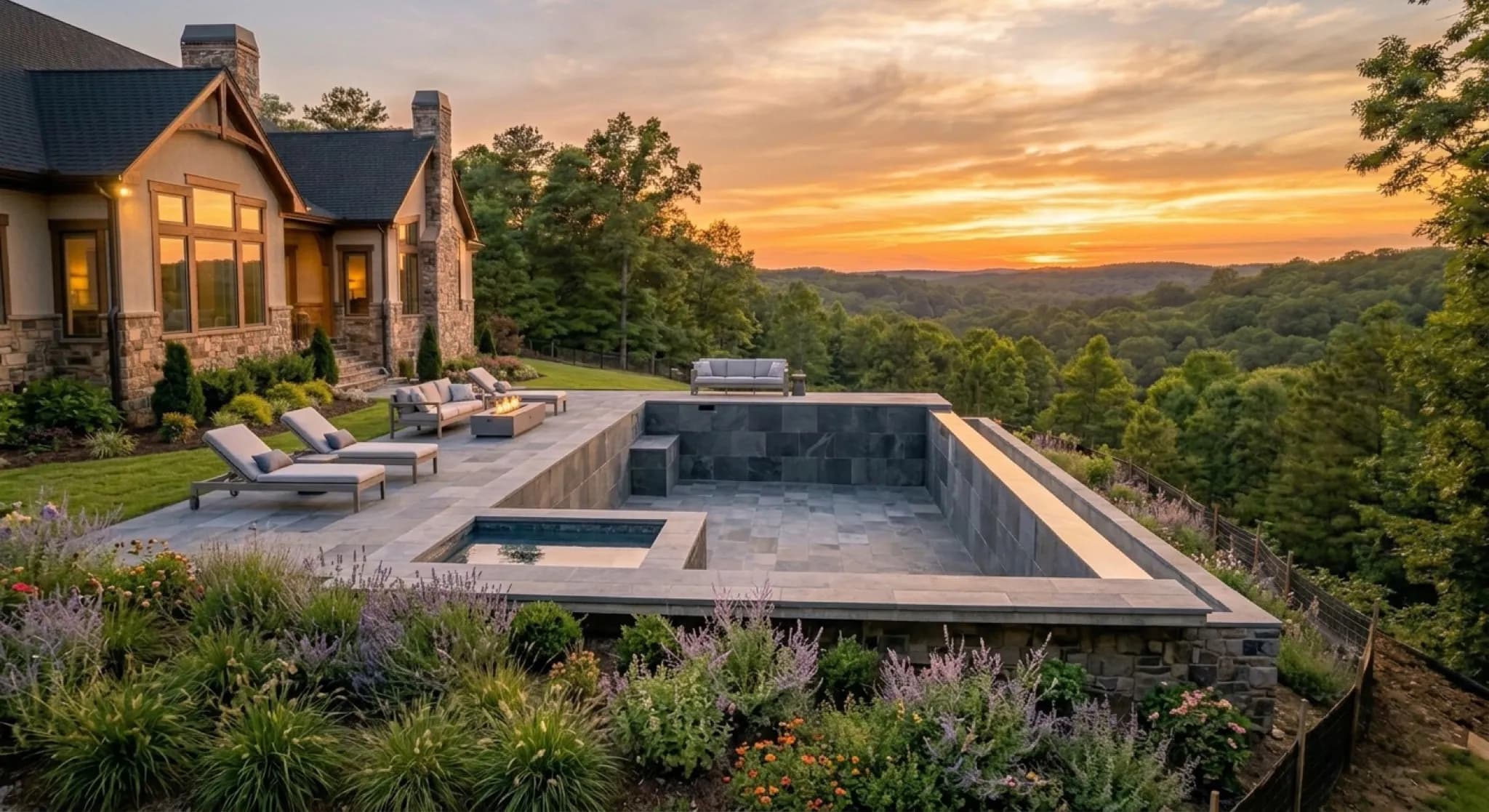 Sunset Ridge feature